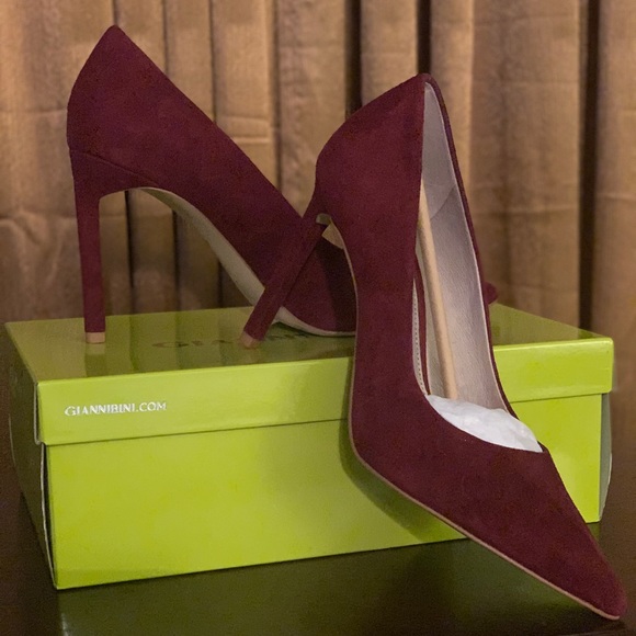 Gianni Bini Larienna Chic Maroon Size 9M - Picture 4 of 4